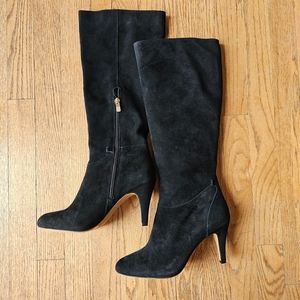 Vince Camuto black suede boots size 8M